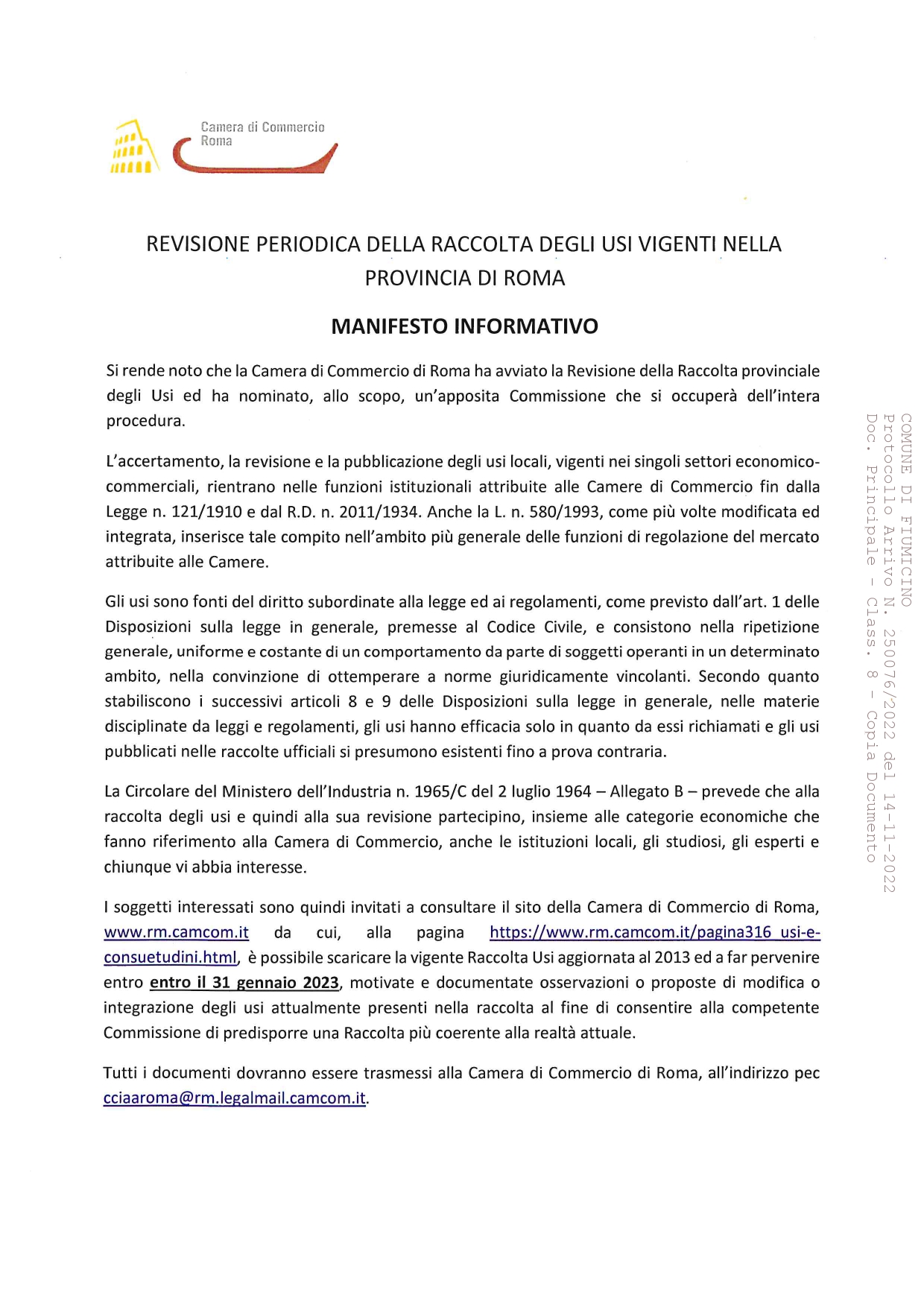 Copia DocPrincipale All. Manifesto informativo CAMCOM pages to jpg 0001