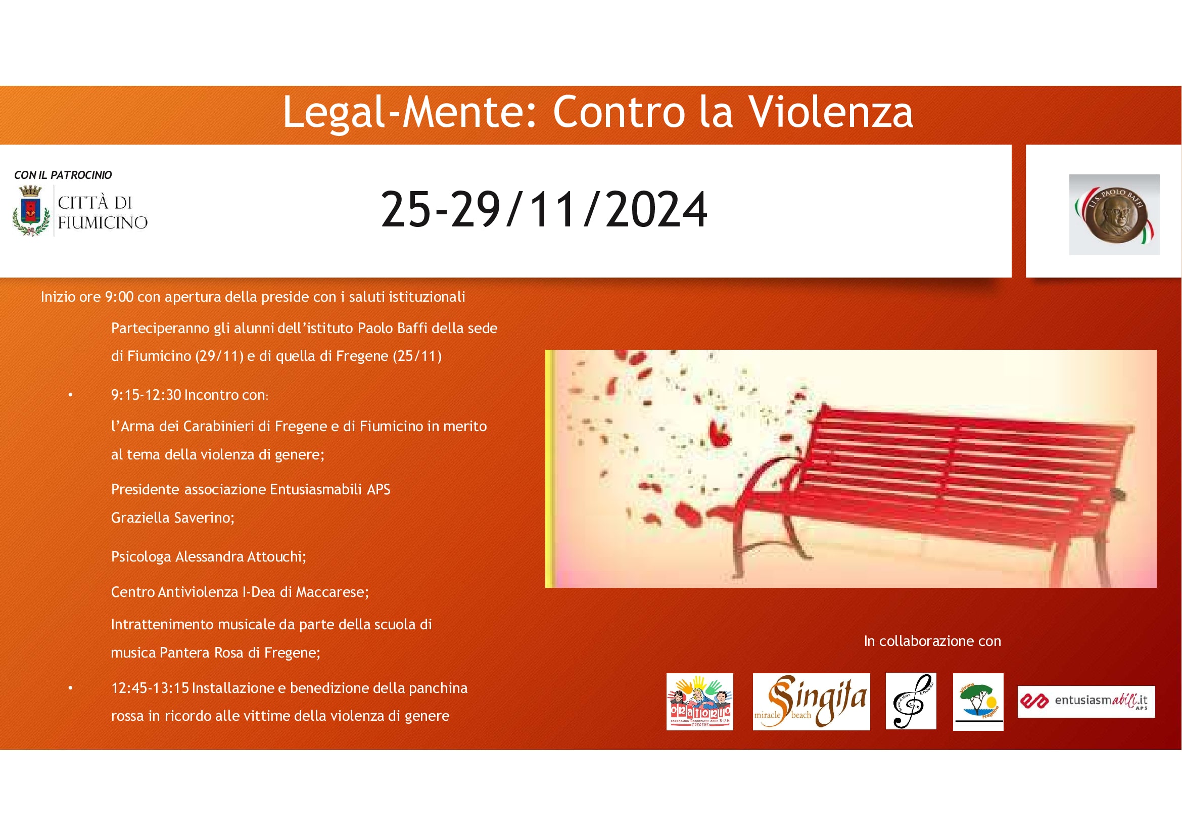 Iniziativa contro la violenza di genere 3 min
