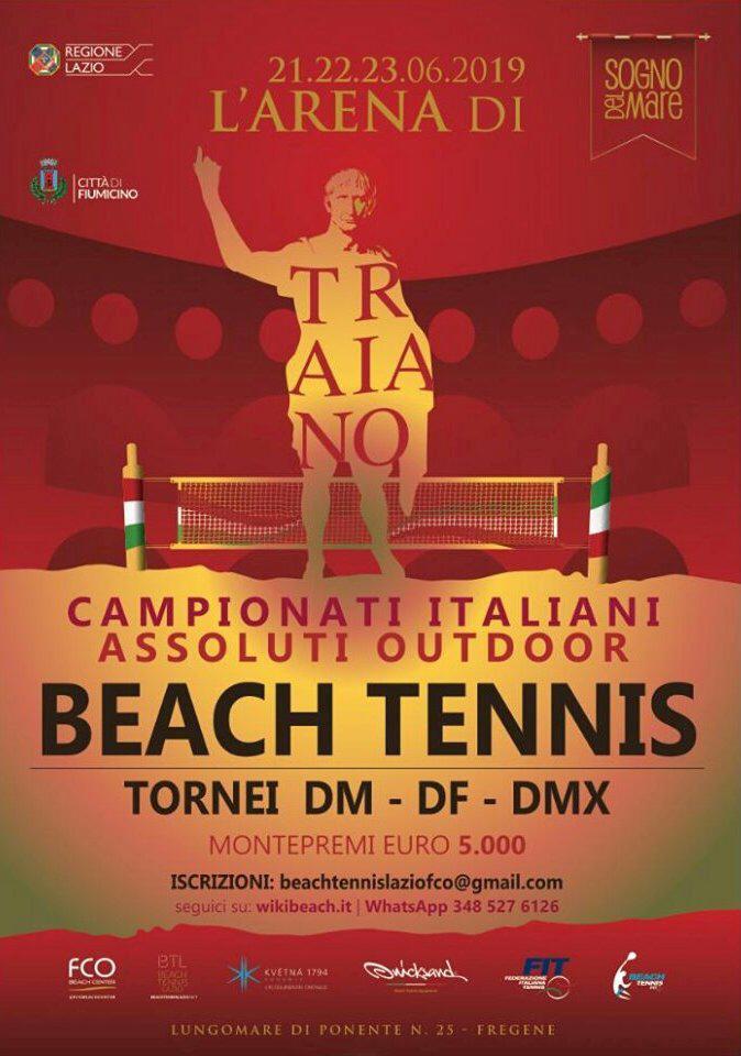 beach tennis fregene